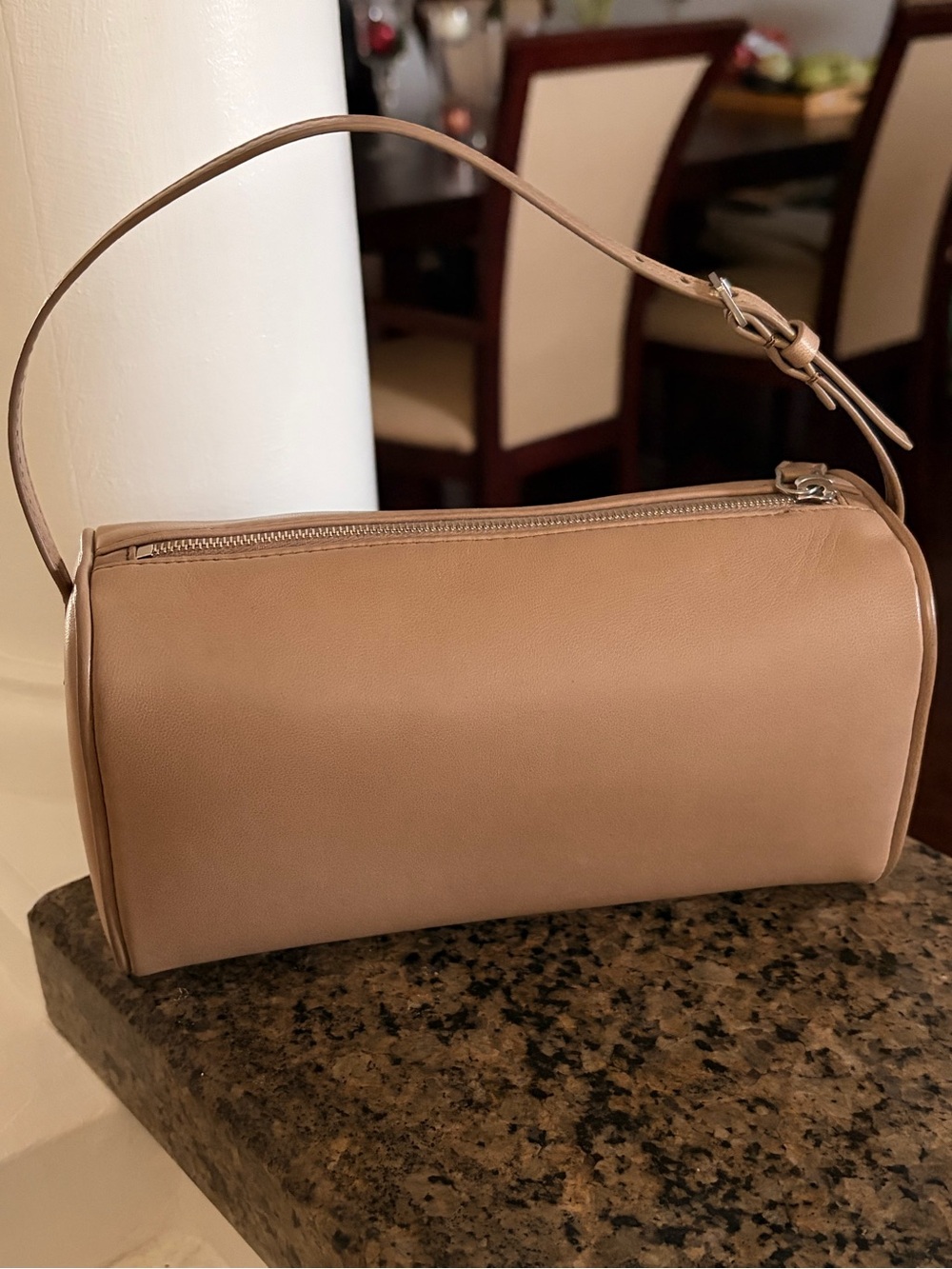 The Row 90s Bag in Stone